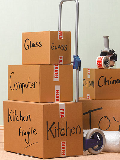 HOUSE CLEARANCE Truro packing boxes image